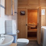 Haus Meeresbrise - Bad unten mit Sauna